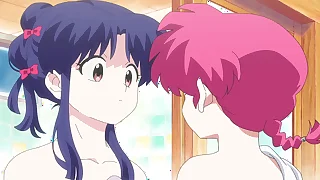 Ranma 1/2 Remake (Anime) ENF CMNF MMD: Ranma and Akane meet indubitably naked to someone's skin shower bit.ly/4eAzoz